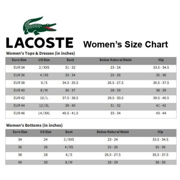 LACOSTE POLO T-SHIRT DRESS CLASSIC PREPPY STYLE TIMELESS DESIGN Large - Picture 6 of 6